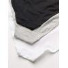 imageCalvin Klein Girls Modern Cotton Bikini Multipack3 Pack  Heather Grey  Classic White  Black