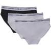 imageCalvin Klein Girls Modern Cotton Bikini MultipackIrridedescentWhiteBlack
