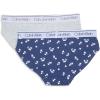 imageCalvin Klein Girls Modern Cotton Bikini MultipackWildflowerHeather Grey
