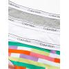imageCalvin Klein Girls Modern Cotton Hipster Underwear MultipackCk Fragment Print  White  Heather Grey  3 Pack