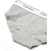 imageCalvin Klein Girls Modern Cotton Hipster Underwear MultipackCk Lilac Purple  Symphony Blue  Heather Grey  3 Pack