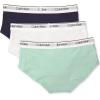 imageCalvin Klein Girls Modern Cotton Hipster Underwear MultipackTealClassic WhiteSymphony Blue