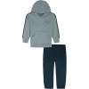 imageCalvin Klein Boys 2 Pc Hooded Jogger SetLeadReflecting Pond