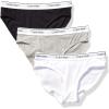 3 Pack - Heather Grey  Classic White  Black