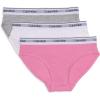 3 Pack - Sachet Pink  Classic White  Heather Grey