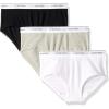 Heather Grey  Classic White  Black - 3 Pack