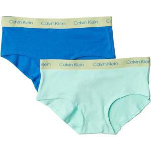 imageCalvin Klein Girls Modern Cotton Hipster Underwear MultipackFrn BlueBchgl