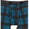 imageCalvin Klein Boys 2 Pack Boxer Briefs  Premium Cotton ComfortBlue PlaidDarkslate