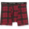 imageCalvin Klein Boys 2 Pack Boxer Briefs  Premium Cotton ComfortRhubpldBlack