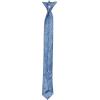 imageCalvin Klein Boys 4Piece Formal Suit Set Vest Pants Collared Dress Shirt and TieBel Air Blue Performance