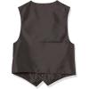 imageCalvin Klein Boys 4Piece Formal Suit Set Vest Pants Collared Dress Shirt and TieOxford Grey
