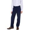 imageCalvin Klein Boys Flat BiStretch Dress Pant Straight Leg Fit Belt Loops ampamp Front PocketsBright Blue