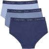 imageCalvin Klein Boys Little Modern Cotton Assorted Briefs Underwear 3 PackBlue IndigoAshley BlueSkyway