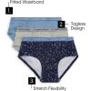 imageCalvin Klein Boys Little Modern Cotton Assorted Briefs Underwear 3 PackBrushed Ck