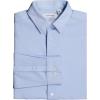 imageCalvin Klein Boys Long Sleeve Patterned Dress Shirt ButtonDown Style with Cuffs ampamp Shirttail HemBlue Day