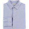 imageCalvin Klein Boys Long Sleeve Patterned Dress Shirt ButtonDown Style with Cuffs ampamp Shirttail HemLilac Gingham