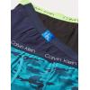 imageCalvin Klein Boys Underwear Cotton Boxer Brief 6 PackCastlerock GreyMoon BlueBlack IrisCamoHeather GreyBlack