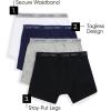 imageCalvin Klein Boys Underwear Four Pack Boxer Brief Value PackBlack Iris Pack
