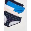 imageCalvin Klein Girls Underwear Cotton Bikini Panty 5 PackFrench BlueCrystal PnnkCk RainbowWhiteSymphony