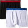 imageCalvin Klein Boys 2 Pack Boxer Briefs  Premium Cotton ComfortAssorted