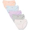 imageCalvin Klein Girls Underwear Cotton Bikini Panty 5 PackFun Icons