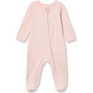 imageCalvin Klein Baby Girls Footed CoverallChintz Rose