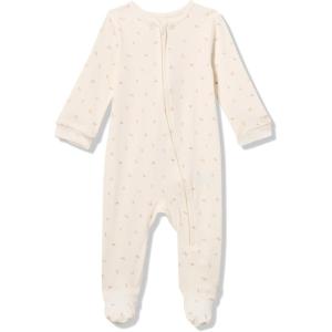 imageCalvin Klein Baby Girls Footed CoverallVanilla Ice