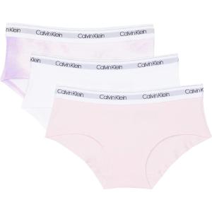 imageCalvin Klein Girls Modern Cotton Hipster UnderwearPink LadyWhiteWarm Ck Tie Dye