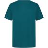 imageCalvin Klein Boys Short Sleeve Logo Crew Neck TShirt Soft Comfortable Relaxed FitMono Mediterranea