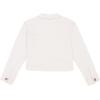 imageCalvin Klein Girls Basic Jean Jacket Stretch Denim with Button Closure Casual StyleOrchid Tint