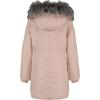 imageCalvin Klein Girls Hooded Winter Puffer Jacket FullLength Heavyweight Coat with Fleece LiningAerial Heavenly Pink