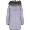 imageCalvin Klein Girls Hooded Winter Puffer Jacket FullLength Heavyweight Coat with Fleece LiningAerial Pale Lavender