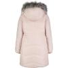 imageCalvin Klein Girls Hooded Winter Puffer Jacket FullLength Heavyweight Coat with Fleece LiningAerial Silver Peony