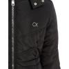 imageCalvin Klein Girls Hooded Winter Puffer Jacket FullLength Heavyweight Coat with Fleece LiningBlack Aerial