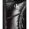 imageCalvin Klein Girls Hooded Winter Puffer Jacket FullLength Heavyweight Coat with Fleece LiningBlack Logo Tape