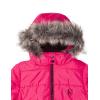 imageCalvin Klein Girls Hooded Winter Puffer Jacket FullLength Heavyweight Coat with Fleece LiningRasberry Logo Waist