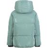 imageCalvin Klein Girls Short Length Hooded Winter Puffer Jacket with Fleece LiningAquifer Shine