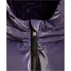 imageCalvin Klein Girls Short Length Hooded Winter Puffer Jacket with Fleece LiningLiquid Shine Purple Plumeria