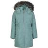 imageCalvin Klein Girls Hooded Winter Puffer Jacket FullLength Heavyweight Coat with Fleece LiningAerial Aqua
