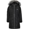 imageCalvin Klein Girls Hooded Winter Puffer Jacket FullLength Heavyweight Coat with Fleece LiningAerial Night