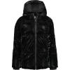 imageCalvin Klein Girls Short Length Hooded Winter Puffer Jacket with Fleece LiningBlack Shine
