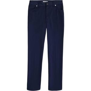 imageCalvin Klein Boys Flat Suit Dress Pant Straight Leg Fit ampamp Hemmed Bottom Belt Loops ampamp Functional Front PocketsBright Blue Tech