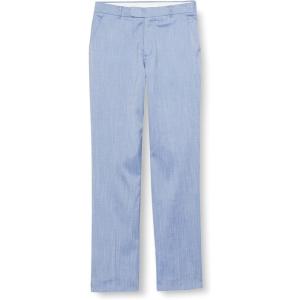 imageCalvin Klein Boys Flat Suit Dress Pant Straight Leg Fit ampamp Hemmed Bottom Belt Loops ampamp Functional Front PocketsDeep Blue 404