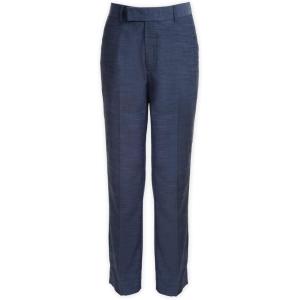 imageCalvin Klein Boys Flat Suit Dress Pant Straight Leg Fit ampamp Hemmed Bottom Belt Loops ampamp Functional Front PocketsMedium Blue