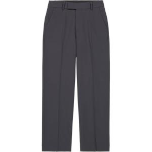 imageCalvin Klein Boys Flat Suit Dress Pant Straight Leg Fit ampamp Hemmed Bottom Belt Loops ampamp Functional Front PocketsTech Ebony Performance