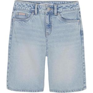 imageCalvin Klein Girls MidRise Denim Bermuda Style Jean ShortsDusk Wash