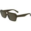imageCALVIN KLEIN JEANS Mens CKJ25603S Rectangular Sunglasses Matte Brown One Size