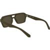 imageCALVIN KLEIN JEANS Mens CKJ25603S Rectangular Sunglasses Matte Brown One Size