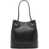 imageCalvin Klein Ash Tote Bag  NorthSouth Vegan Leather 2 PocketsBlackSilver