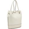 imageCalvin Klein Ash Tote Bag  NorthSouth Vegan Leather 2 PocketsCherub White